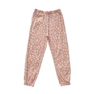 H&M girls size 6X printed lightweight joggers